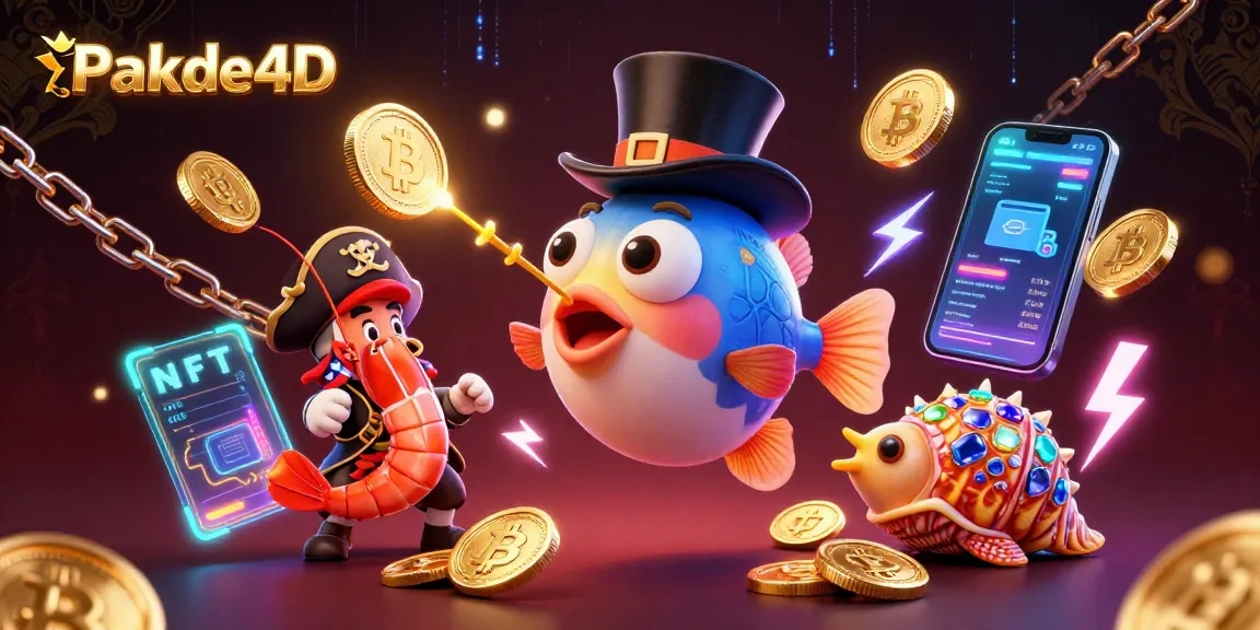 Pakde4D highlights exciting online lottery gameplay with vibrant, secure Bitcoin elements.