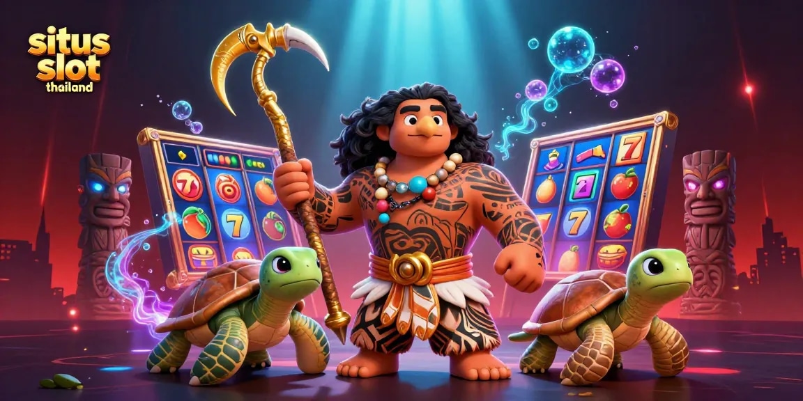 Experience thrilling gameplay at situs slot thailand with vibrant slot machines and engaging characters.