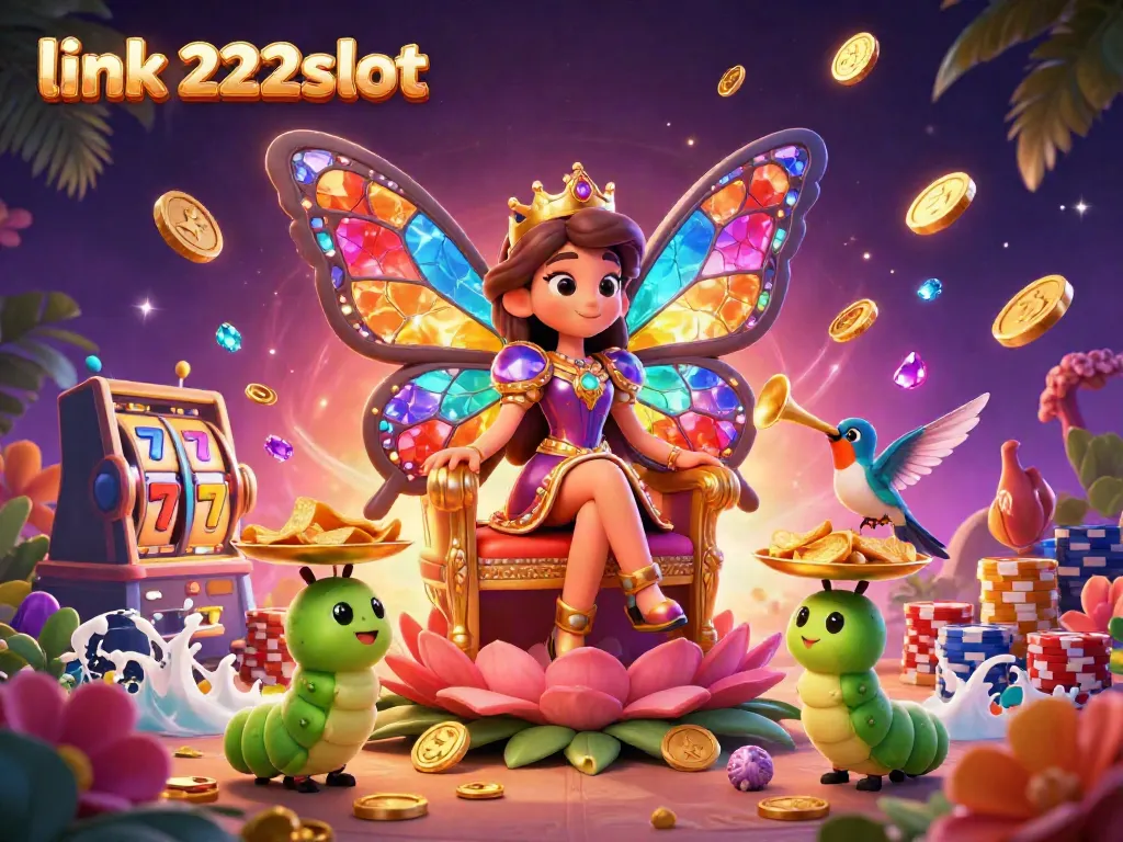 Menangkan jackpot dengan link 222slot sambil menikmati ilustrasi kasino yang penuh warna dan detail.