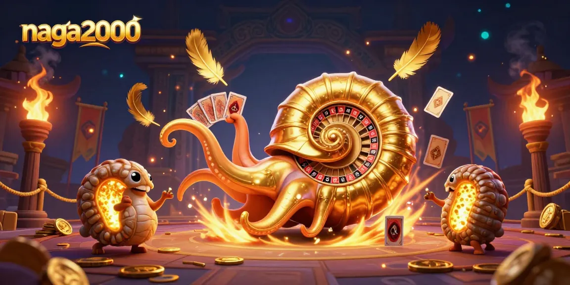 Permainan seru di naga2000 dengan simbol slot dan kartu, atmosfer kasino yang memukau.