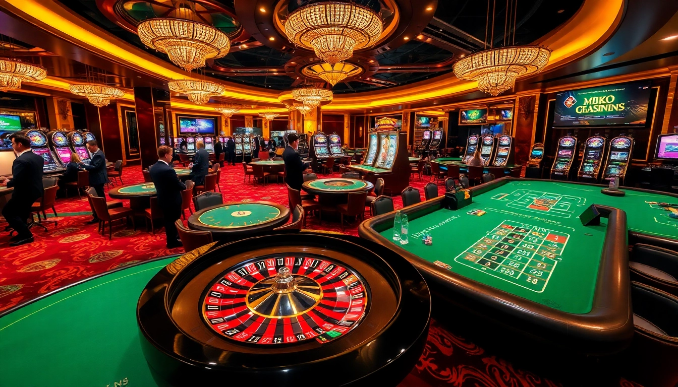 Engage in the thrilling BK8 เว็บตรง casino experience with luxurious tables and vibrant gameplay.