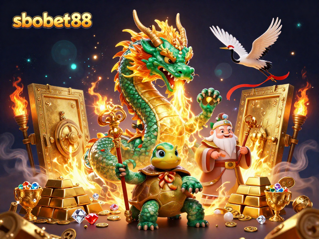 Experience sbobet88 with thrilling games while surrounded by treasures and mystical characters.