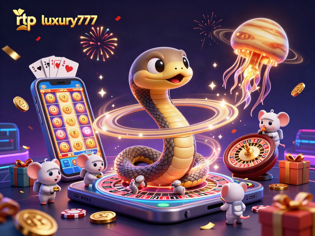 rtp luxury777 menciptakan pengalaman kasino yang luar biasa dengan simbol slot dan permainan rolet yang meriah.