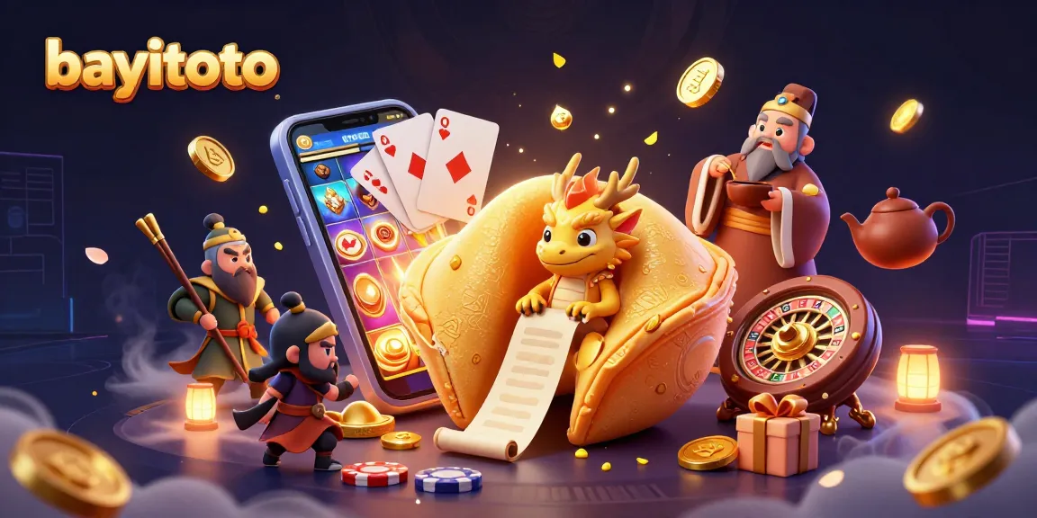 Engage with bayitoto casino fortune gaming adventure featuring colorful slot games and golden treasures.