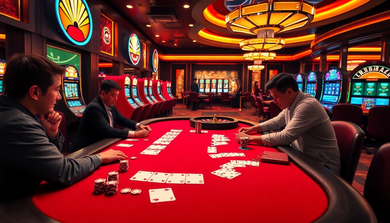 Experience the thrill of high-stakes poker and vibrant slots at KK55.com, showcasing luxury and excitement.