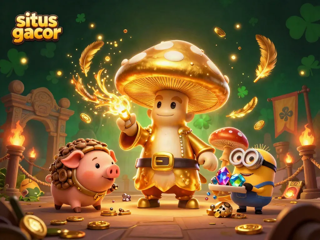 Menangkan jackpot di situs gacor dengan ilustrasi slot yang menarik dan magis.