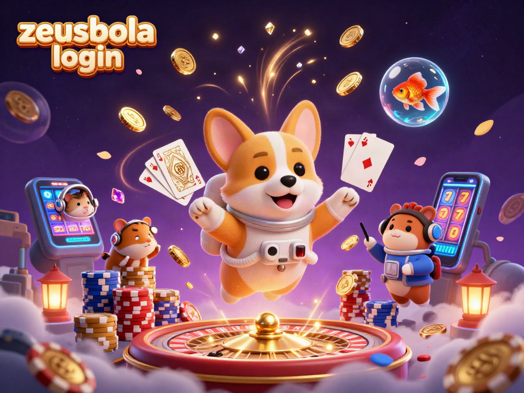 Engage in exciting gameplay with zeusbola login at our vibrant space station casino