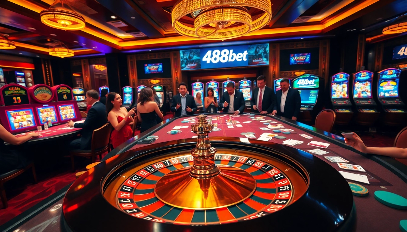 Vive la emoción en 488bet con mesas de casino vibrantes y una jugabilidad envolvente.