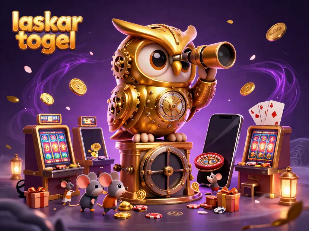 Experience thrilling gaming action at laskar togel with a magical casino scene full of excitement.