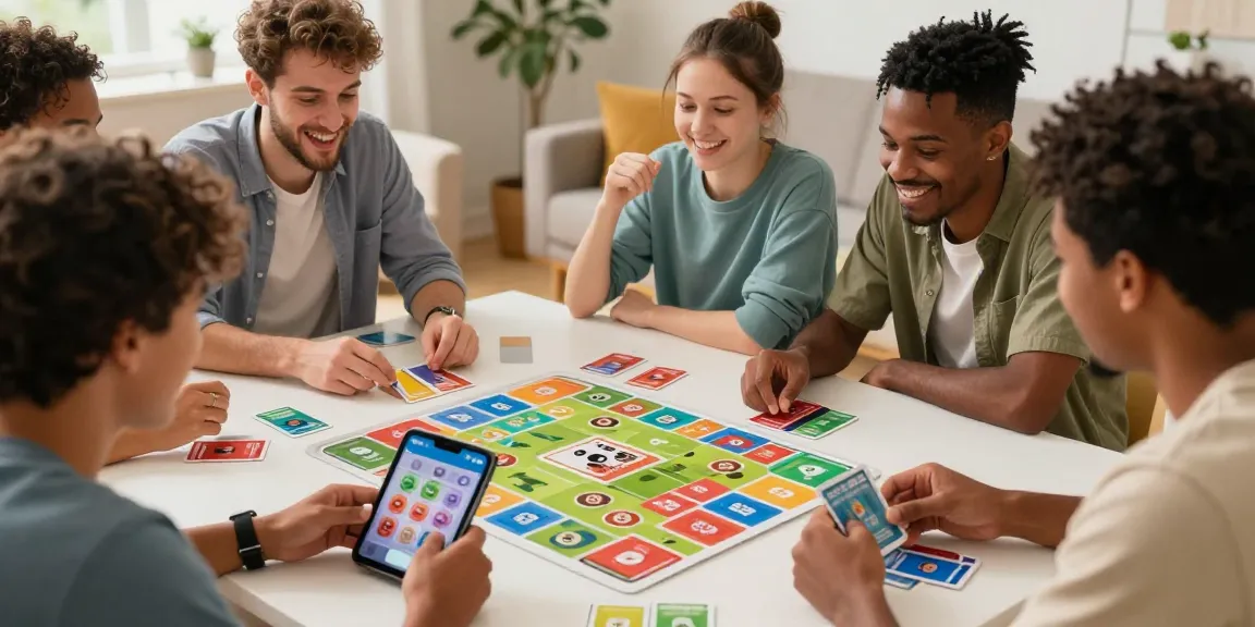 Players experiencing Rumble Rummy on mobile devices in a cozy setting.