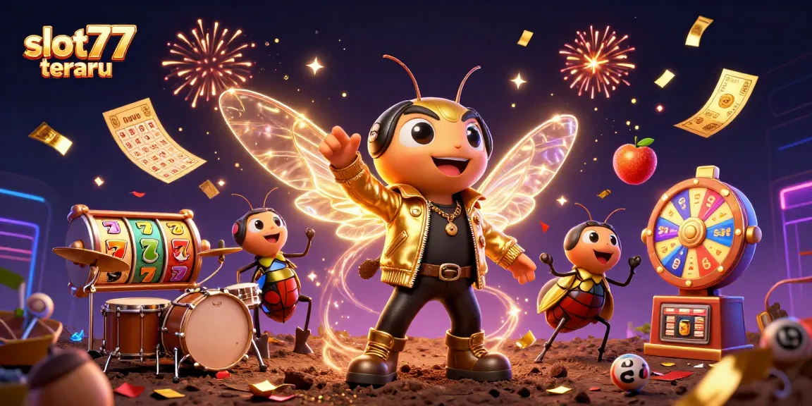 Experience thrilling gameplay with slot77 terbaru featuring vibrant characters and dynamic casino elements.