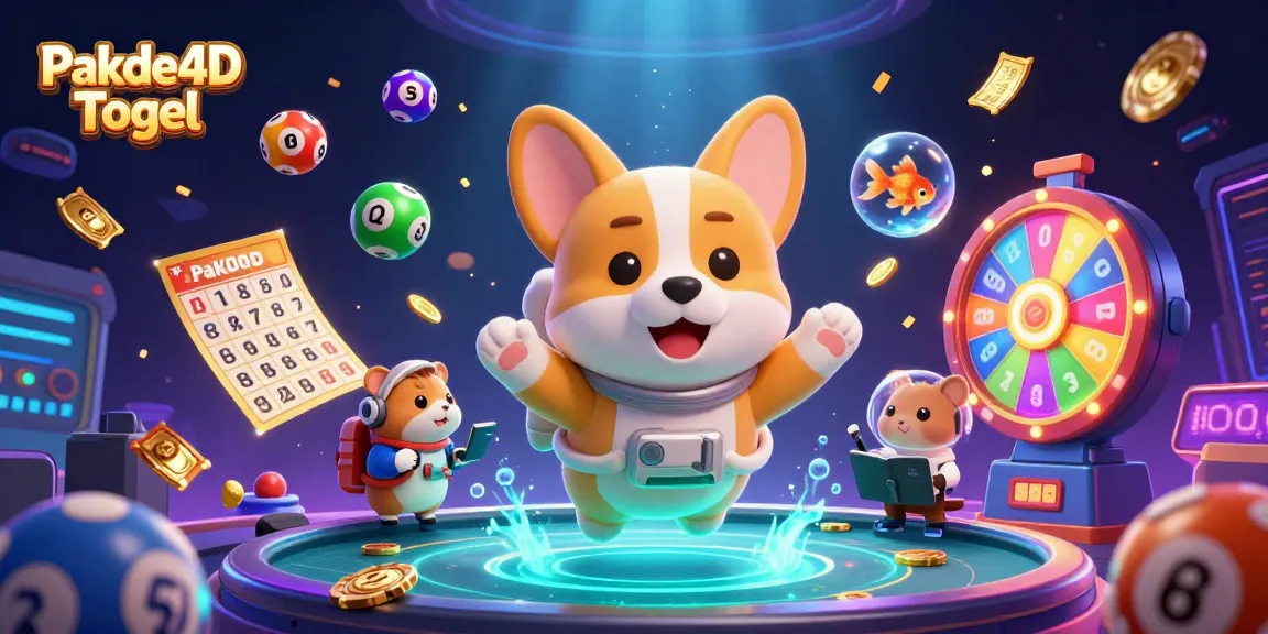 Engage with Pakde4D Togel's thrilling space-themed gaming adventure filled with vibrant lottery elements.