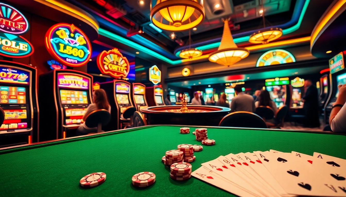 Experience the thrill of L567 casino with vibrant slot machines and dynamic gameplay.