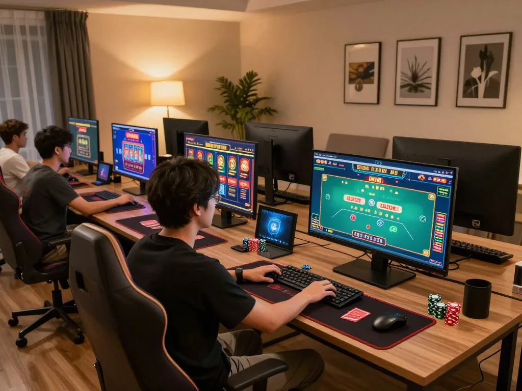 Experience thrilling online casino gameplay at zx88 with multiple screens and immersive games