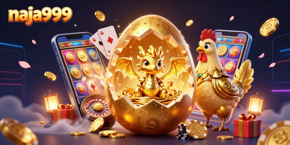 นาจา999 ปล่อยพลังจากไข่ทองคำ สู่การเล่นเกมคาสิโนอย่างคึกคัก