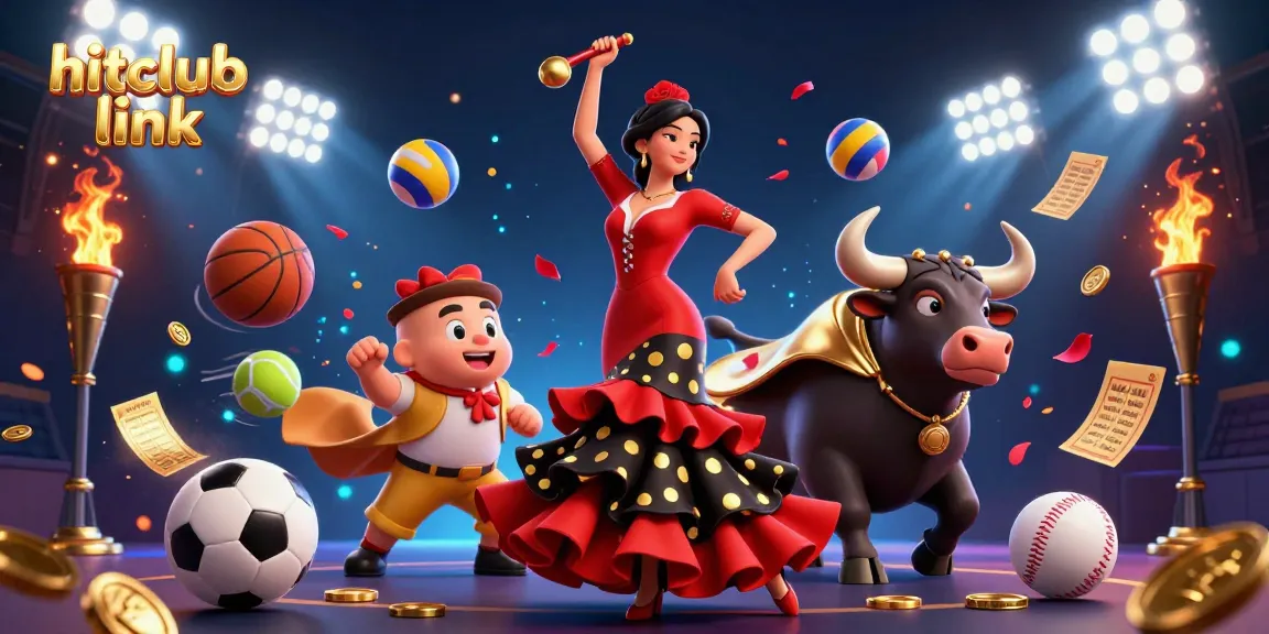 Engage with exciting gameplay on hitclub link while enjoying stunning visuals of a detailed casino scene.