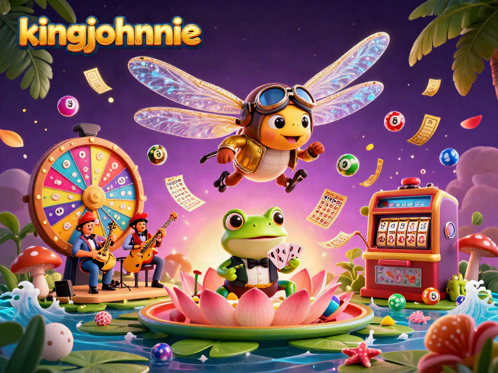 Experience the excitement of gaming at kingjohnnie with vibrant scenes of joyful gameplay.
