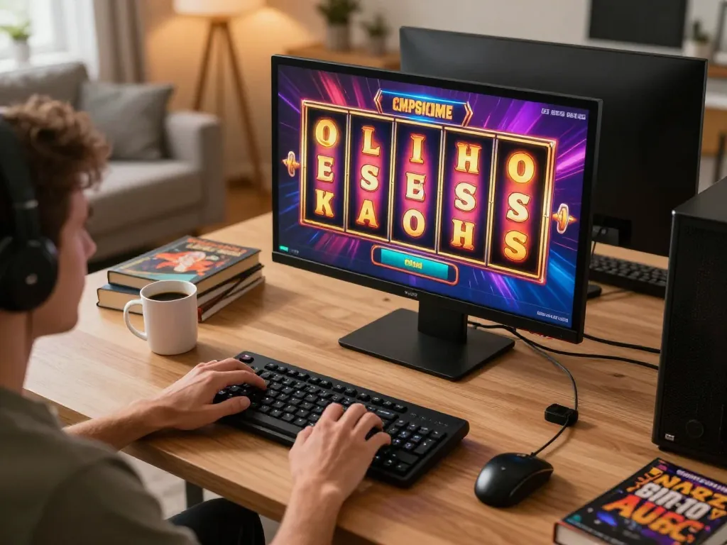Engaging online gaming scene showcasing kp88 com slots in a stylish setup.