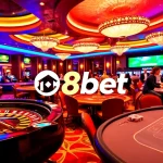 Gambling excitement at 88bet casino with vibrant tables and players engaged in thrilling gameplay.