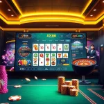 Experience the excitement at XX88.AI with vibrant online gambling visuals featuring casino games.