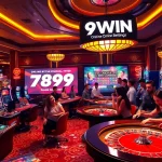 Exciting gameplay at https://789win.apartments/ featuring vibrant slot machines and roulette tables.