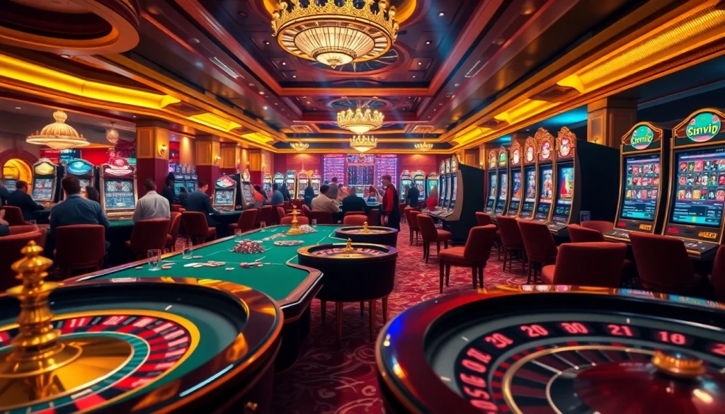 Engage with rikvip in a luxurious casino setting with thrilling poker and slot games.