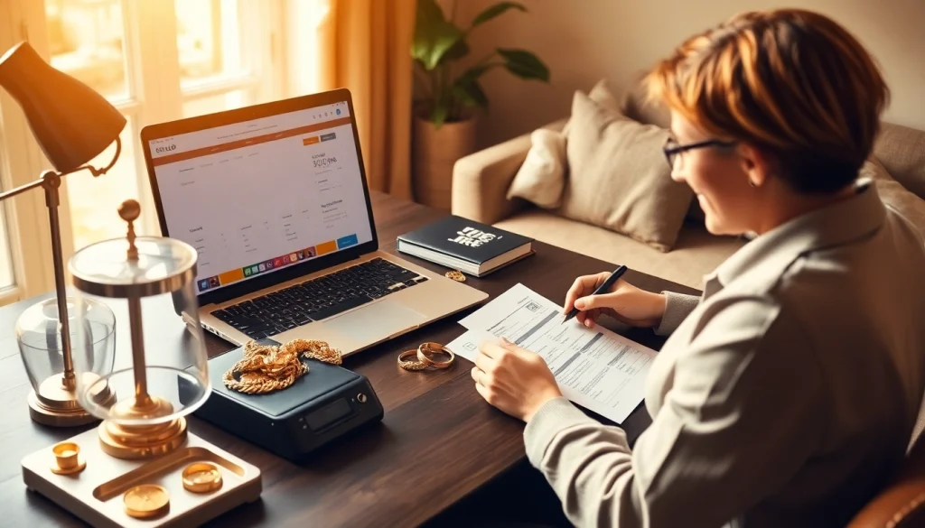 Vendi il tuo oro a distanza in maniera sicura e professionale con comodità da casa.