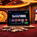 Experience the excitement of bro138 through vibrant casino visuals and engaging gameplay.