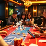 Experience the excitement of app tài xỉu online with vibrant digital gameplay featuring animated dice rolls and colorful betting slips.