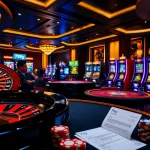 Escena del casino 789g que muestra la emoción entre jugadores de póker y una ruleta.