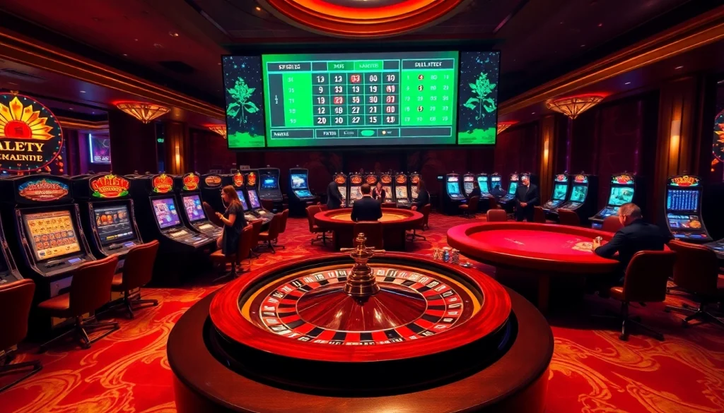 Betting excitement at https://xx88.day/ showcased in a luxurious casino environment.