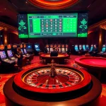 Betting excitement at https://xx88.day/ showcased in a luxurious casino environment.