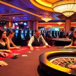 Players enjoying games at a luxurious casino featured on https://bem88i.com/, highlighting excitement and strategy.