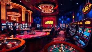 Experience thrilling gameplay at u888 with vibrant slots and professional casino tables.