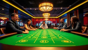 에볼루션 바카라 테이블과 플레이어가 게임을 즐기는 모습