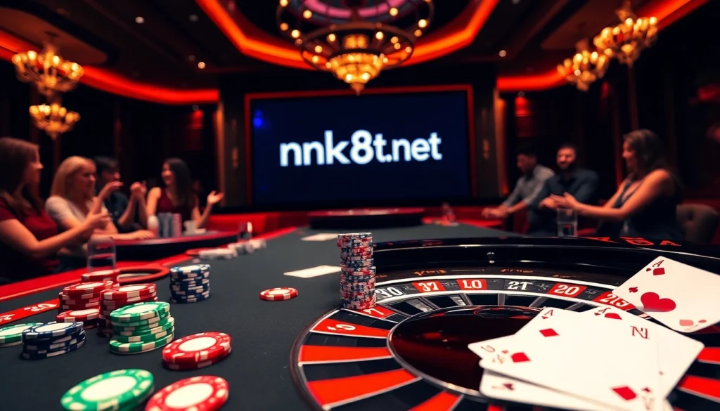 Experience thrilling gaming at mk8th.net with vibrant casino tables and exciting bets.