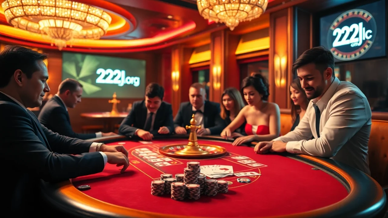 Experience the thrill of gaming at 22jl org with vibrant casino action and engaging players.