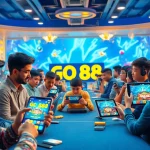 Exciting GO 88 gaming experience with diverse players engaging on various devices