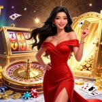Experience exhilarating casino action with UFABET featuring stunning visuals of a vibrant 3D illustration