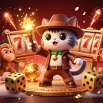 Engage with UU88's thrilling slot games through a rich 3D depiction of a cat archaeologist's adventure.