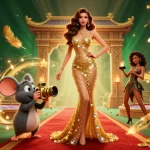 Experience a vibrant atmosphere with luck8, featuring a glamorous scene of casino excitement and winning opportunities.