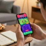 Experience Fun88 sports betting excitement on mobile in a cozy home setting