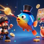 Engage in thrilling slot action with a vibrant scene showcasing an anglerfish, shrimp, and snail.