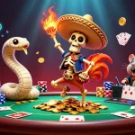 Experience the excitement of gambling with toto123 login featuring vibrant gaming characters and elements.