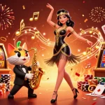 Experience slot 5k excitement with vibrant characters and dynamic casino elements in 3D