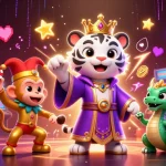 Experience thrilling wins with kenzototo's vibrant online casino scene featuring engaging characters and rich game elements.