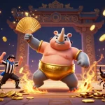 Experience vmax game with thrilling action in a vibrant casino illustration, featuring epic battles and golden coins.
