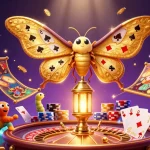Play exciting games and download link tải go88 with unique casino elements in a vibrant digital illustration.