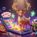 Enjoy thrilling gameplay and rewards at GO8, featuring dynamic casino elements and whimsical characters.
