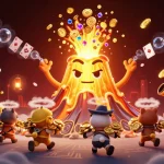 Engage with thrilling radio-inspired casino gameplay in a vibrant treasure-filled world.